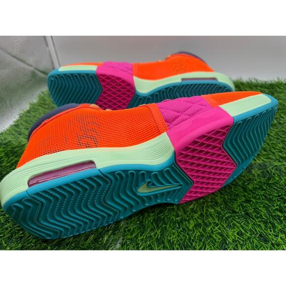 Nike LeBron Witness 8 Total Orange Laser Fuchsia FB2239-800 main image 6